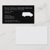 Schlichte Kurier Servie Geschäfts-Karten Visitenkarte (Vorne/Hinten)