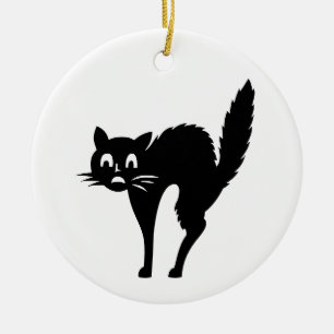 Schlichte leere Rot-Schatten DIY addieren Keramik Ornament