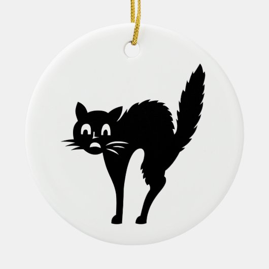 Schlichte leere Rot-Schatten DIY addieren Keramik Ornament (Vorne)