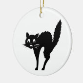 Schlichte leere Rot-Schatten DIY addieren Keramik Ornament (Links)