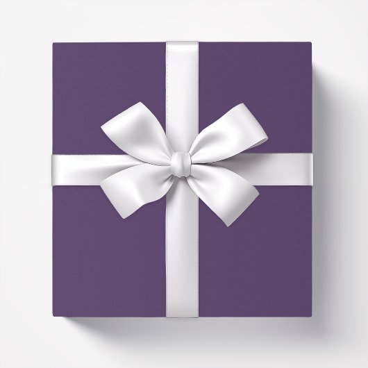 Schlichte, lila Acai-Beere in fester Farbe Geschenkpapier
