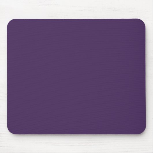 Schlichte, lila Acai-Beere in fester Farbe Mousepad (Vorne)