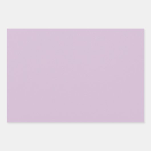 Schlichte Lila Solid Thistle Slate Schattierungen Geschenkpapier Set (Vorderseite 2)