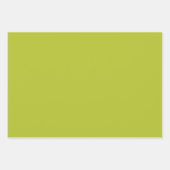 Schlichte, Limone Traubenfarbe Geschenkpapier Set (Vorderseite 2)