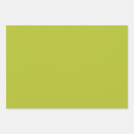 Schlichte, Limone Traubenfarbe Geschenkpapier Set (Vorderseite)