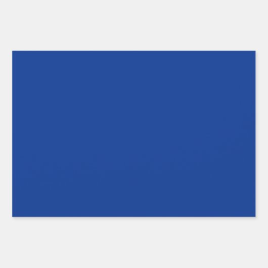 Schlichte Luftauflösung Blauer Schatten 3 Tonne Geschenkpapier Set (Vorderseite 2)