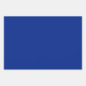 Schlichte Luftauflösung Blauer Schatten 3 Tonne Geschenkpapier Set (Vorderseite)