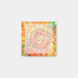 Schlichte mehrfarbige Gefärbte Krawatte Post-it Klebezettel