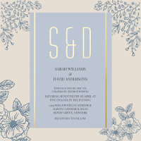 Schlichte Minimalistische Chic Moderne Skripthochz