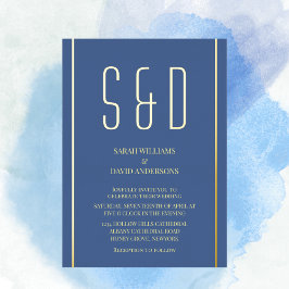 Schlichte Minimalistische Chic Moderne Skripthochz Folieneinladung