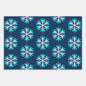 Schlichte, moderne Ferienanlage mit türkisfarbenem Geschenkpapier Set (Vorderseite 3)