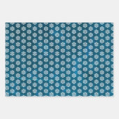 Schlichte, moderne Ferienanlage mit türkisfarbenem Geschenkpapier Set (Vorderseite 2)