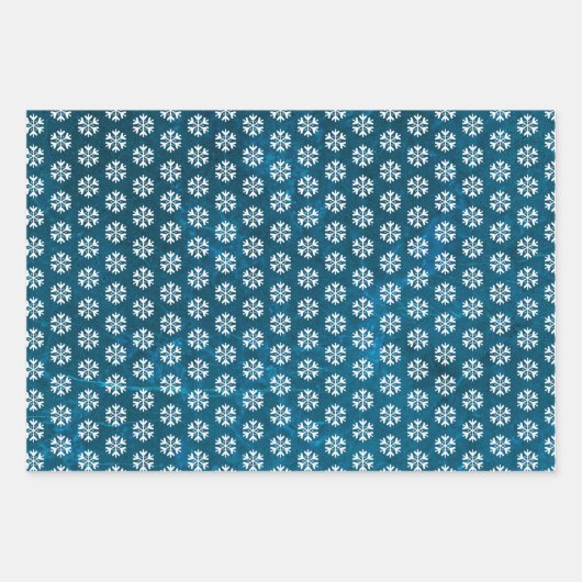 Schlichte, moderne Ferienanlage mit türkisfarbenem Geschenkpapier Set (Vorderseite 2)