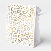 Schlichte, moderne Imitate mit weißem Chic Geschenkschachtel (Rückseite)