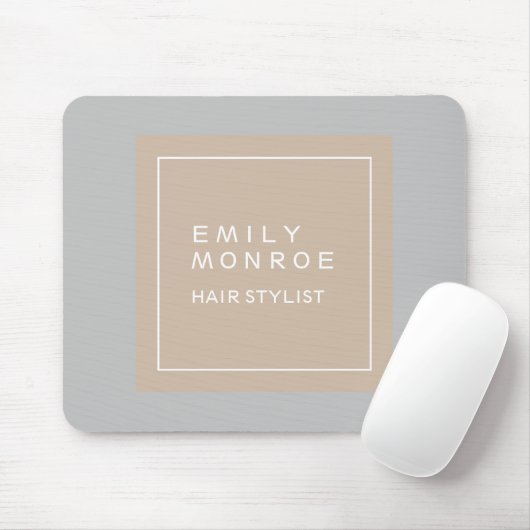 Schlichte moderne Minimalistische Farbe für Ihren Mousepad (Mit Mouse)