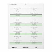 Schlichte moderne Typografie, weißes Herz-Kerzenla (Vorne)