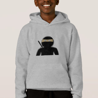Schlichte Ninja Hoodie