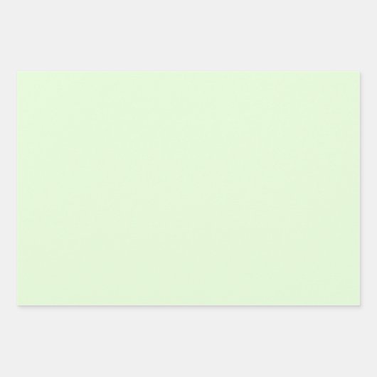 Schlichte Nyanza Pale Gin Green Shades 3 Tones Geschenkpapier Set (Vorderseite)