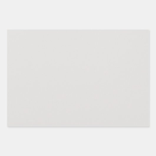 Schlichte Onyx Platinum Payne's Gray Shades 3 Tone Geschenkpapier Set (Vorderseite 3)