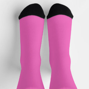 Schlichte Orchideenfarbe, kräftig rosa Socken