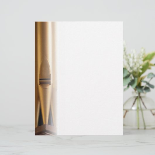 Schlichte Orgelpfeifenbrille (Stehend Vorderseite)