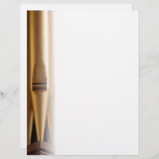 Schlichte Orgelpfeifenbrille (Vorne/Hinten)