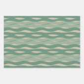 Schlichte Papiertücher Geschenkpapier Set (Vorderseite 2)