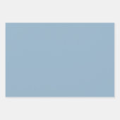 Schlichte Pastellfarben, blass Geschenkpapier Set (Vorderseite 3)