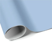 Schlichte Pastellfarben Blau Glocke Geschenkpapier (Rolleneckpunkt)