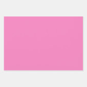 Schlichte Perserleuchte Fuchsia Pink Shades 3 Töne Geschenkpapier Set (Vorderseite)