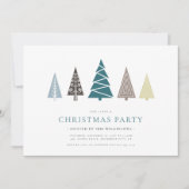 schlichte personalisierte Weihnachtsfeiertage im F Einladung (Vorderseite)