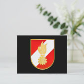 Schlichte Postkarte mit Feuerwehr Wappen Österreic (Stehend Vorderseite)