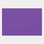 Schlichte Rebecca Violet Schieferplatten Lila Scha Geschenkpapier Set (Vorderseite)