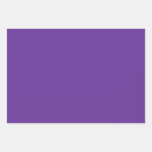 Schlichte Rebecca Violet Schieferplatten Lila Scha Geschenkpapier Set (Vorderseite)