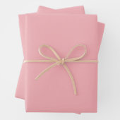 Schlichte Rose Geschenkpapier Set (Beispiel)