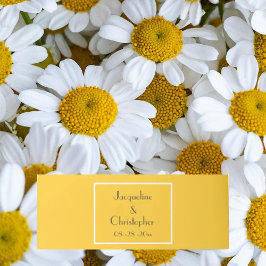 Schlichte Schriftzeichen nennen elegante moderne H Einladungsbanderole