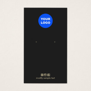 Schlichte Schwarze Karte für die Wiedergabe des Lo