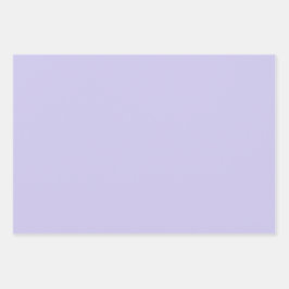 Schlichte Seife Orchid Wisteria Lila Schatten 3 Tö Geschenkpapier Set