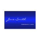 Schlichte Shades of Blue Beruflich Business Cards