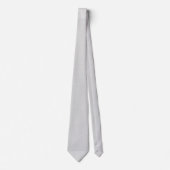 Schlichte Silver Krawatte (Vorderseite)