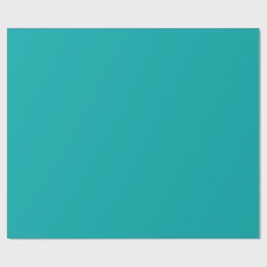 Schlichte Solid Color, leicht meergrün Geschenkpapier (Flach)