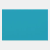 Schlichte Star Munsell CG Blue Shades 3 Tones Geschenkpapier Set (Vorderseite 2)