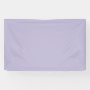 Schlichte staubige Lavendelfarbe einfarbig Banner