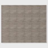 Schlichte Strickstoffe, braune Textur. Geschenkpapier (Flach)