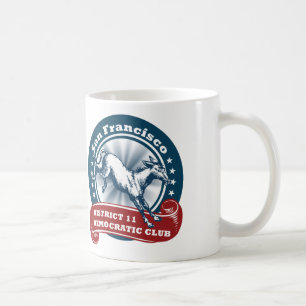 Schlichte Tasse Demokraten San Francisco