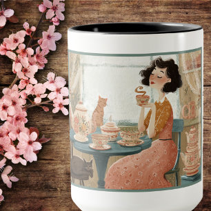 Schlichte Tasse für Teefreunde