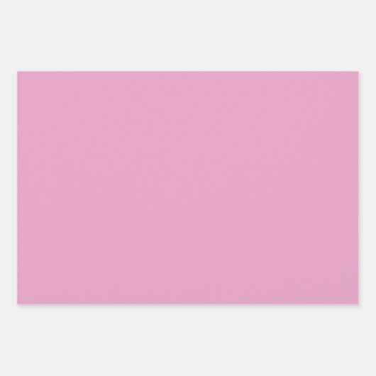 Schlichte Ube Lavender Kobi Lila Schatten 3 Tones Geschenkpapier Set (Vorderseite 3)