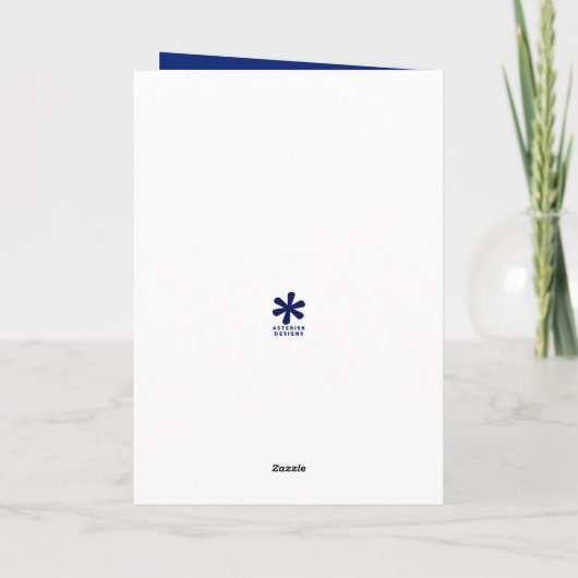 Schlichte und einfache Fahrt schnell Karte (Rückseite)