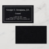 Schlichte und unterbewertete Unternehmenskarte des Visitenkarte (Vorne/Hinten)