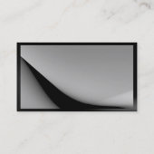 Schlichte Unternehmenskarte für moderne Berater Visitenkarte (Rückseite)